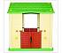 Игровой домик для детей Королевский с 2 окнами и 2 дверями, желтый  - миниатюра №2